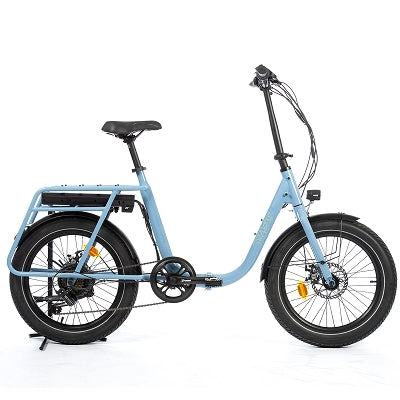 VELO ELECTRIQUE PLIANT TNT BIKES CANAL 20 - BLEU