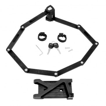ANTIVOL VELO PLIABLE/PLIANT AUVRAY BLOC L 110cm NOIR TYPE COUTEAU NIVEAU SECURITE 6/10