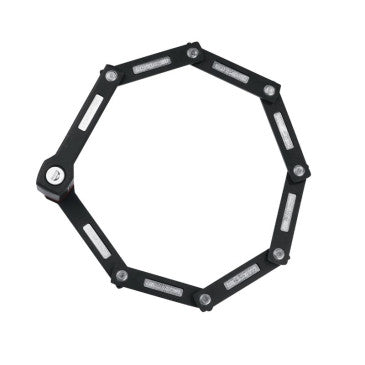 ANTIVOL VELO PLIABLE/PLIANT A CLE TRELOCK FS280 L 80cm NOIR TYPE COUTEAU COMPACT (OFFRE SPECIALE)