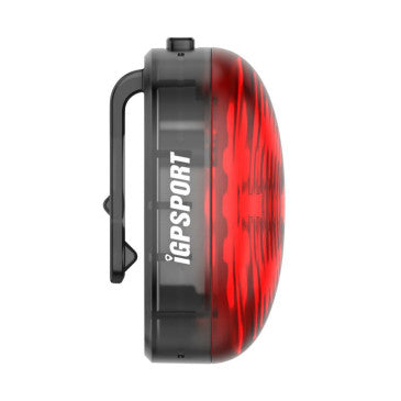 ECLAIRAGE VELO ARRIERE LED IGPSPORT TL30 - CONNEXION DIRECTE AU BSC300 et IGS630 (VISIBLE A 1.6KM) AVEC CAPTEUR DE FREINAGE, RECHARGE USB