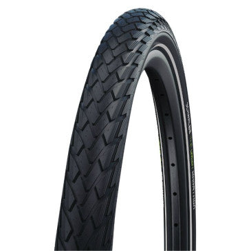 PNEU VTT 27,5 X 2.15 SCHWALBE MARATHON GREEN NOIR TR (55-584) RENFORT GREENGUARD FLANC REFLEX COMPATIBLE VAE
