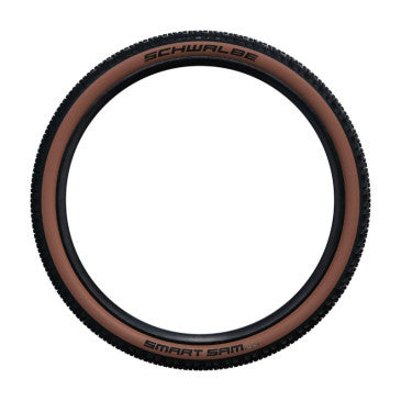 PNEU VTT 29 X 2.25 SCHWALBE SMART SAM ADDIX PERFORMANCE NOIR FLANC BRONZE TR (57-622) COMPATIBLE VAE
