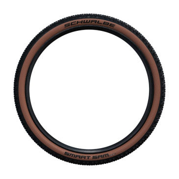 PNEU VTT 29 X 2.60 SCHWALBE SMART SAM ADDIX PERFORMANCE NOIR FLANC BRONZE TR (65-622) COMPATIBLE VAE