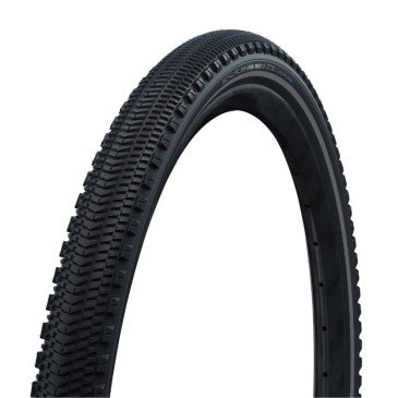PNEU GRAVEL 700 X 50 SCHWALBE G-ONE OVERLAND 365 ADDIX NOIR TS (50-622) TLE RENFORT RACEGUARD TUBELESS/TUBETYPE HOMOLOGUE VAE e50 COMPATIBLE 29 x 2.00