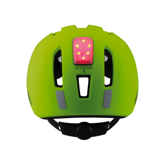 casque Grid neon jaune mat