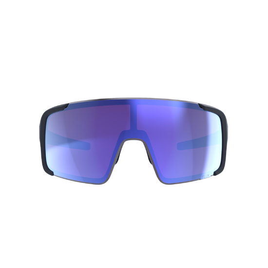 BSG-74 lunnette Chester FLUX BLUE noir briljant