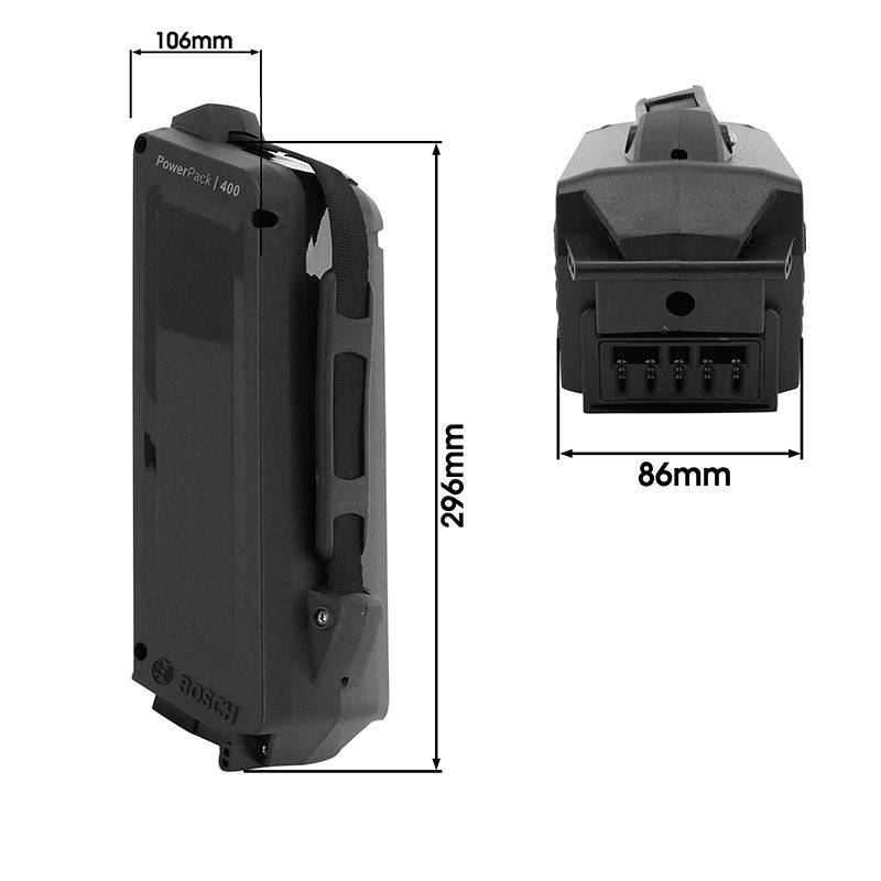 Batterie bosch sur cadre