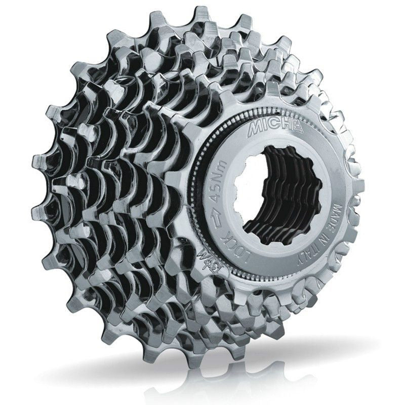 CASSETTE 9V. MICHE PRIMATO ROUTE MONTAGE MICHE ET CAMPAGNOLO 8V. 16-28 (16-17-18-19-20-21-23-25-28)