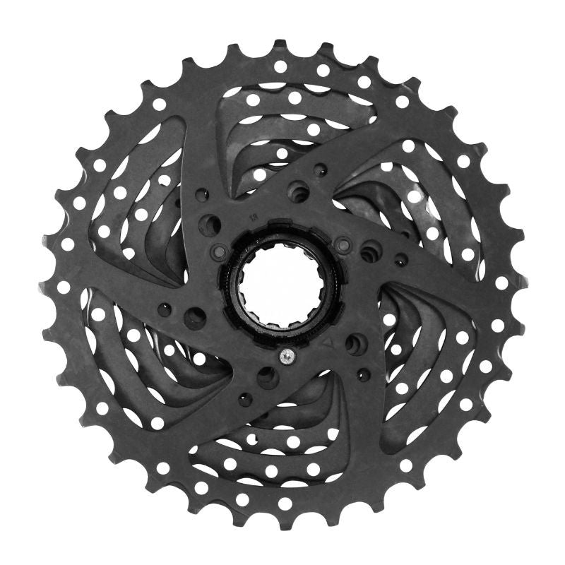 CASSETTE 9V. SUNRACE M90 11-36 VTT POUR SHIMANO NOIR (LIVRE EN BOITE) (11-13-15-18-21-24-28-32-36) (OFFRE SPECIALE)