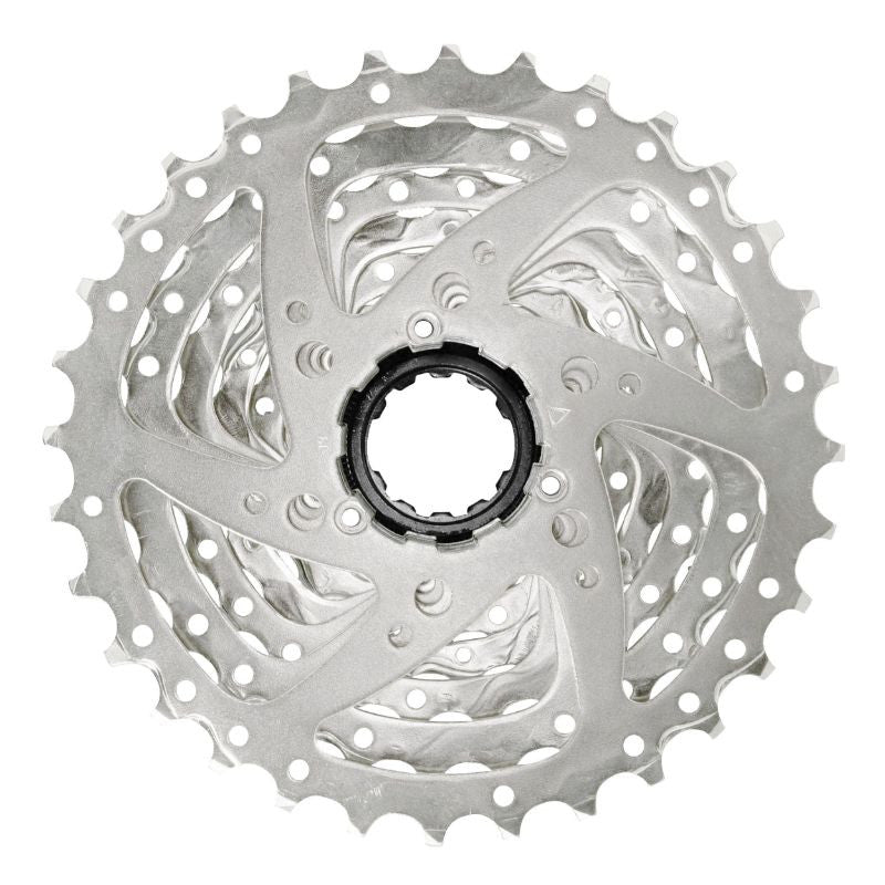 CASSETTE 8V. SUNRACE M66 11-34 VTT POUR SHIMANO/SRAM NICKEL (LIVRE EN BOITE) (11-13-15-18-21-24-28-34)