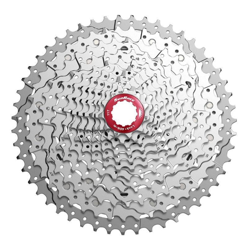 Sunrace Cassette MX8 11 vitesses Argent 2025 Sunrace Cassette MX8 11 vitesses Argent 2025