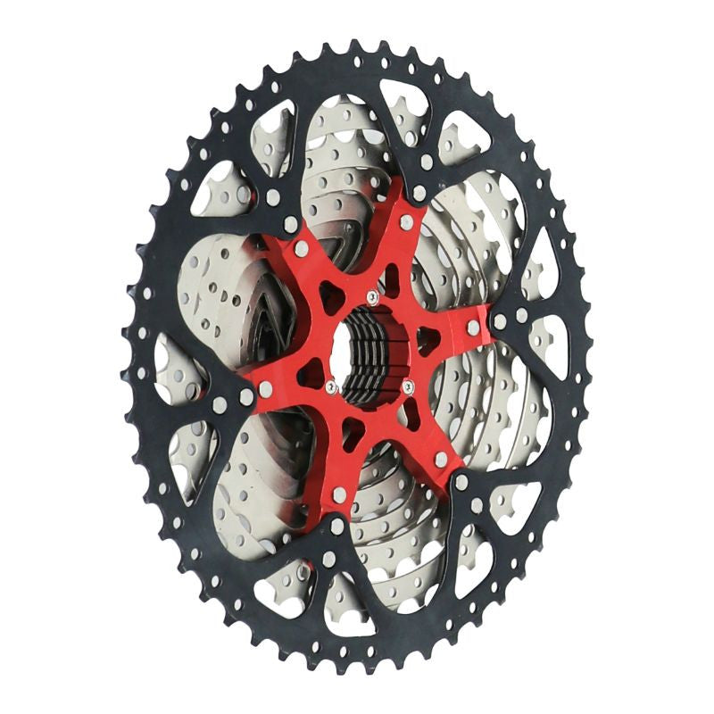 CASSETTE 11V. SHINE 11-50 POUR SHIMANO/SRAM VTT ARGENT (VENDU EN BOITE) (11-13-15-18-21-24-28-32-36-42-50)