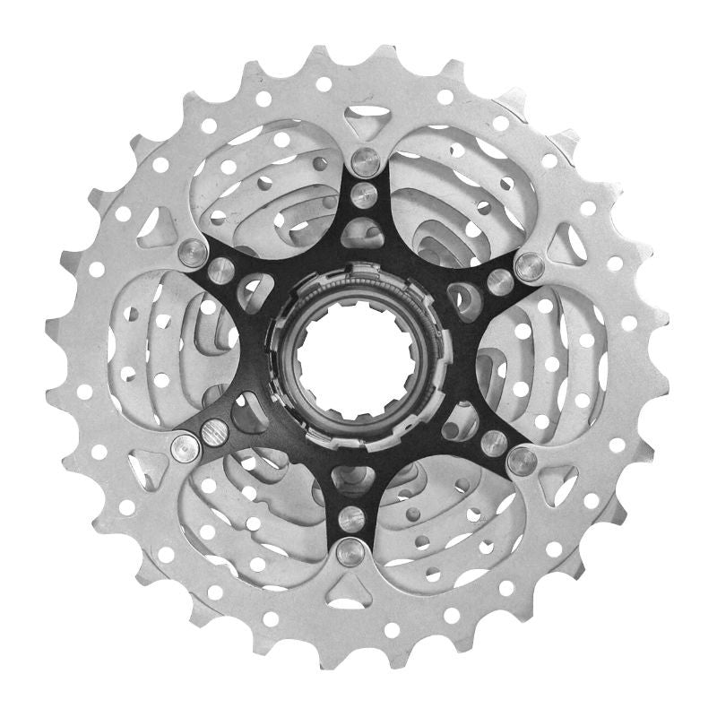 CASSETTE 10V. SUNRACE RS0 11-28 ROUTE POUR SHIMANO (NIVEAU 105) METALLIC SILVER (LIVRE EN BOITE) (11-12-13-14-15-17-19-21-24-28)