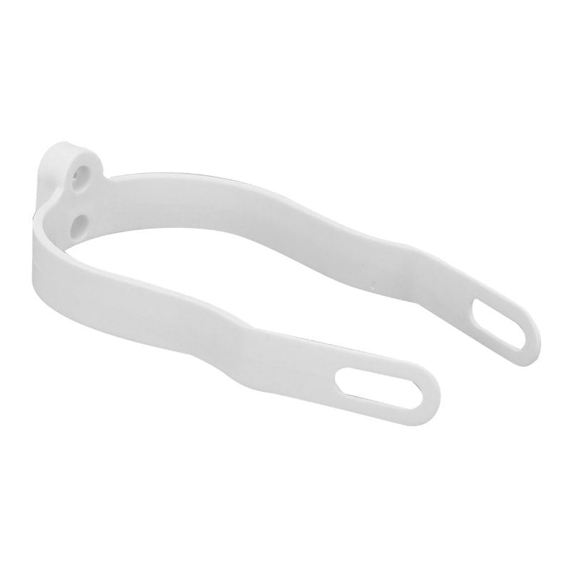 SUPPORT/PATTE DE RENFORT DU GARDE-BOUE ARRIERE POUR TROTTINETTE XIAOMI M365, PRO BLANC (ROUE 8,5 ET 10 POUCES)