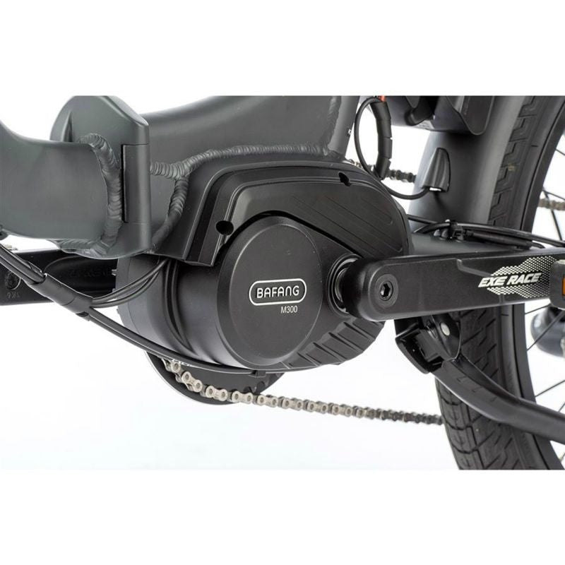 VELO ELECTRIQUE/VAE PLIANT CITY 20 LEADER FOX HARLAN 2021 MIXTE GRIS MAT 7V MOTEUR CENTRAL BAFANG M300 36V 80Nm BATTERIE 14Ah