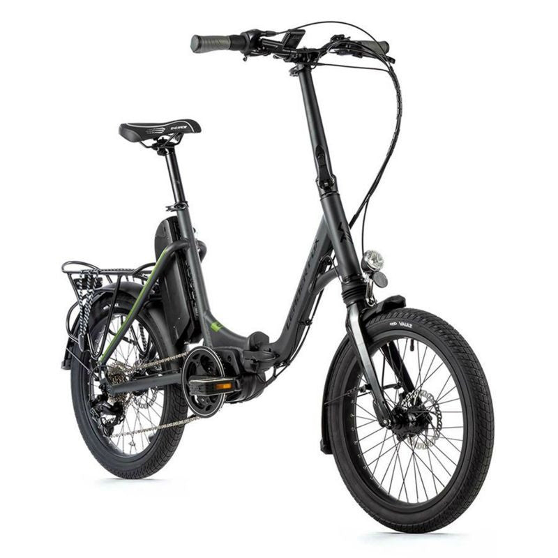 VELO ELECTRIQUE/VAE PLIANT CITY 20 LEADER FOX HARLAN 2021 MIXTE GRIS MAT 7V MOTEUR CENTRAL BAFANG M300 36V 80Nm BATTERIE 14Ah