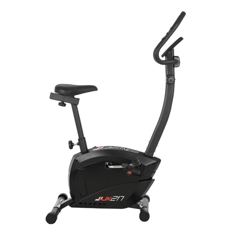 VELO FITNESS JK BIKE JK217 MAGNETIQUE 8 NIVEAUX DE RESISTANCE VOLANT 6Kg (COMPTEUR CALORIES/VITESSE/DISTANCE PARTIELLE ET TOTALE/PULSATION) (POIDS MAXI POUR L'INDIVIDU 100Kg) SANTE - APPARTEMENT