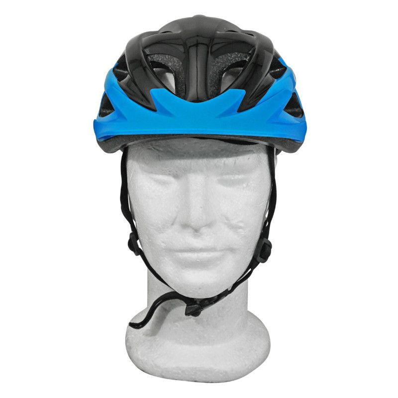 casque city varik bleu noir
