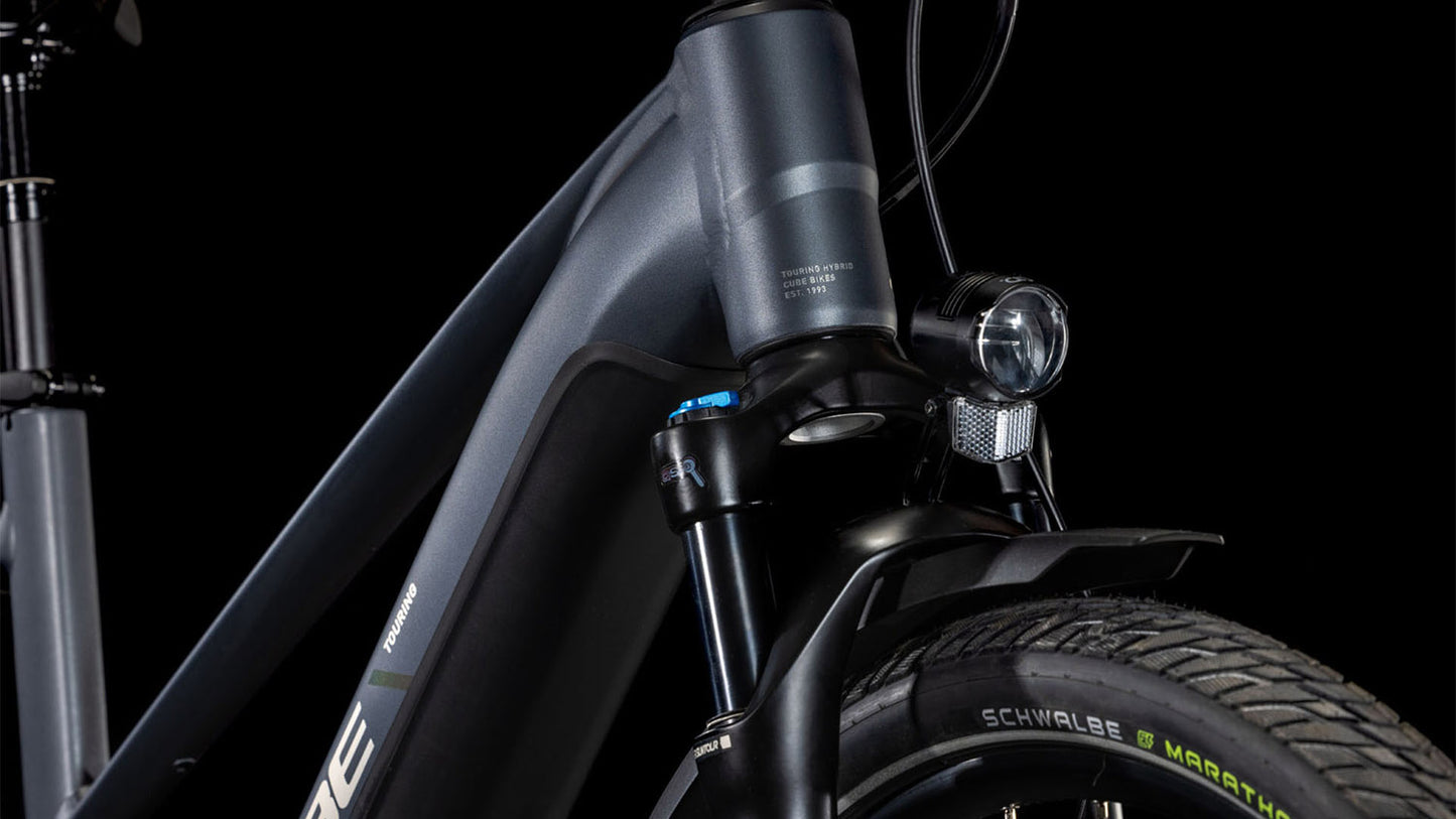 Cube Touring Hybrid Pro 625 Lady metallicgrey´n´chrome