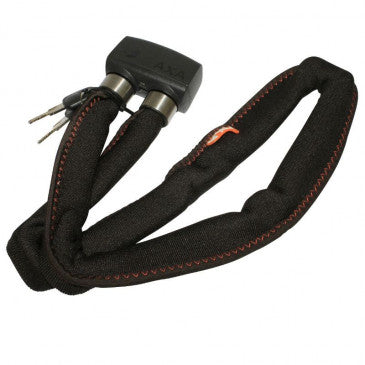ANTIVOL VELO PLIABLE/PLIANT AXA FOLDABLE 800 A CLE DIAM 8mm L1.00M GRIS FONCE (AVEC FIXATIONS SUR CADRE) - SECURITE NIVEAU 9/15 - HOMOLOGUE FUB 1 ETOILE
