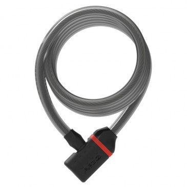 ANTIVOL VELO SPIRAL A CLE ZEFAL K-TRAZ C6 DIAM 12mm L 1,80M (LIVRE AVEC 3 CLES)
