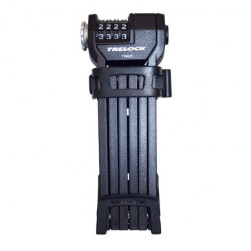 ANTIVOL VELO PLIABLE/PLIANT TRELOCK FS360 A COMBINAISON L 85cm NOIR TYPE COUTEAU