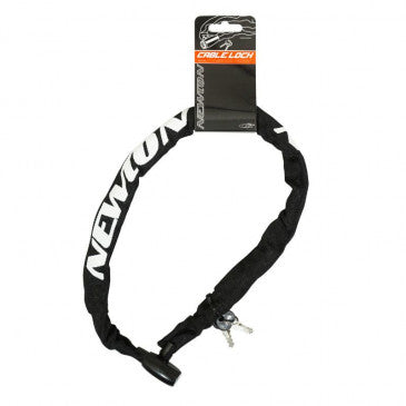 ANTIVOL VELO CHAINE A CLE NEWTON NOIR DIAM 6mm L 75cm Référence : 160555