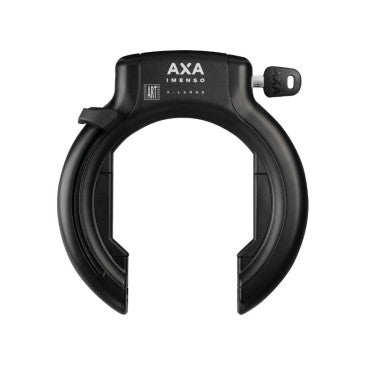 ANTIVOL VELO FER A CHEVAL AXA IMENSO GRANDE OUVERTURE 92mm NOIR (SANS FIXATION) - COMPATIBLE PLUG ULC- SECURITE NIVEAU 12/15 - POUR FATBIKE