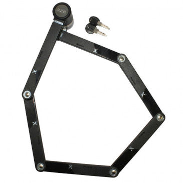 ANTIVOL VELO PLIABLE/PLIANT AXA NEWTON FL90K TYPE COUTEAU L 90cm NOIR AVEC SUPPORT - SECURITE NIVEAU 8/15