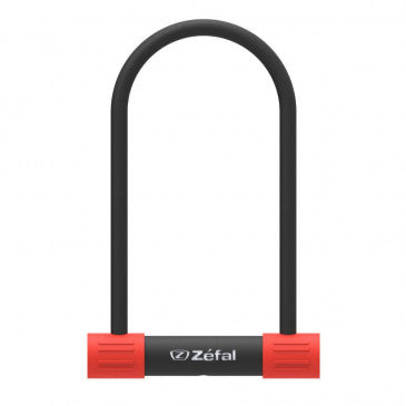 ANTIVOL VELO U ZEFAL K-TRAZ U13 A CLE 90x140mm D 13mm AVEC SUPPORT CLIP - REPRODUCTION DES CLES POSSIBLES - SOLD SECURE NIVEAU SILVER - HOMOLOGUE FUB 2 ETOILES