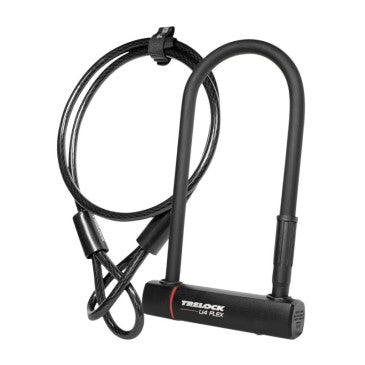 ANTIVOL VELO U TRELOCK U4 PLUS 108x230 mm (DIAM 14 mm) AVEC CABLE BOUCLE - HOMOLOGUE SOLD SECURE BRONZE (OFFRE SPECIALE)