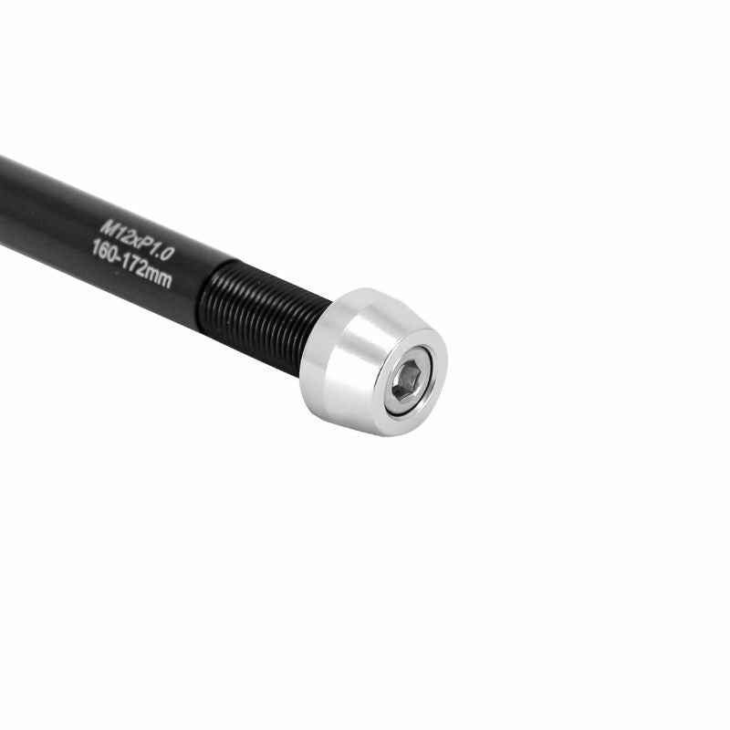 AXE DE ROUE VTT/ROUTE BLACKBEARING FILETAGE m12x1.0mm LONGUEUR 160 A 172 mm