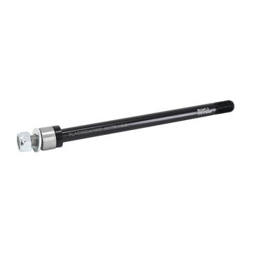 AXE TRAVERSANT / REMORQUE ROUE ARRIERE BLACKBEARING FILETAGE m12x1.5mm pour 12x142/148 (172/178mm) AVEC ENTRETOISE