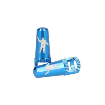 BOUCHON VALVE DE PNEU TUBELESS PRESTA MICHELIN COLORI OR (VENDU A LA PAIRE)