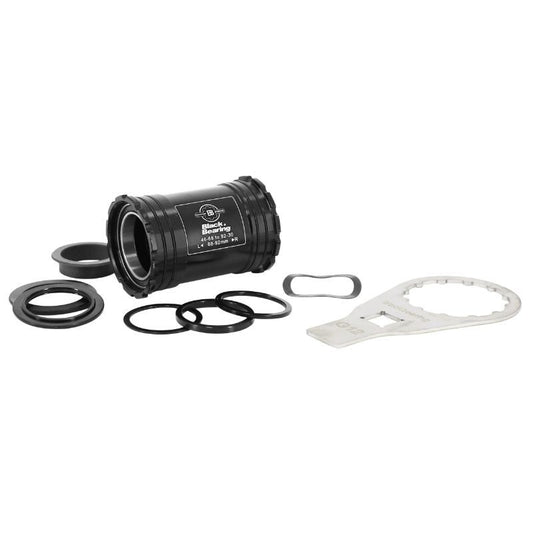 CUVETTE INTEGRE BOITIER VTT/ROUTE A EMBOITER BLACKBEARING BOITE DE 68/73 DIAM 46 PRAXIS AXE 30/28mm