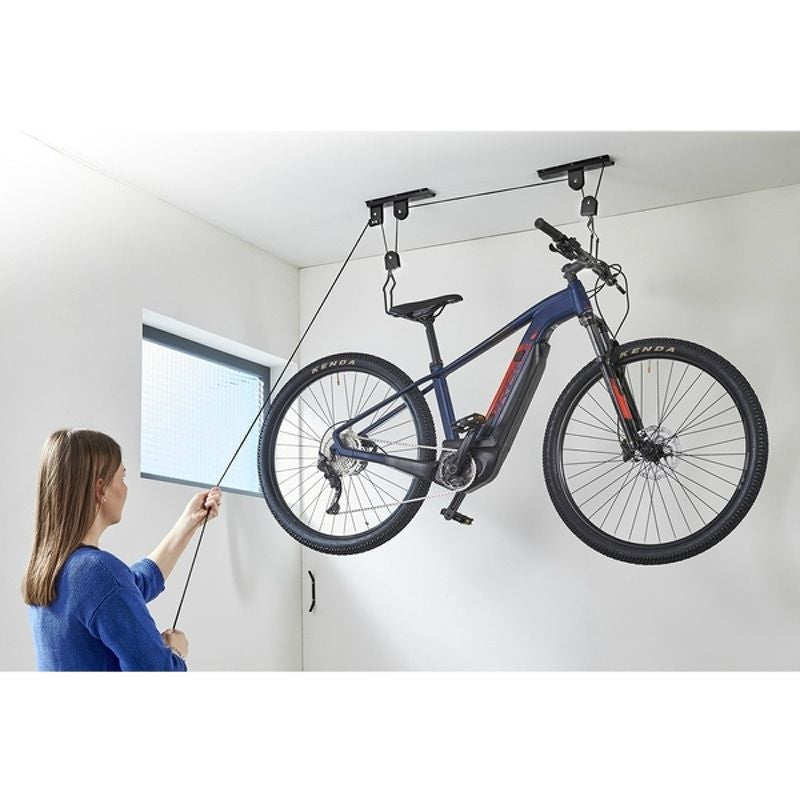 LEVE VELO D'ATELIER MANUEL POUR VELO MUSCULAIRE OU ELECTRIQUE (CHARGE MAX 30 kg)