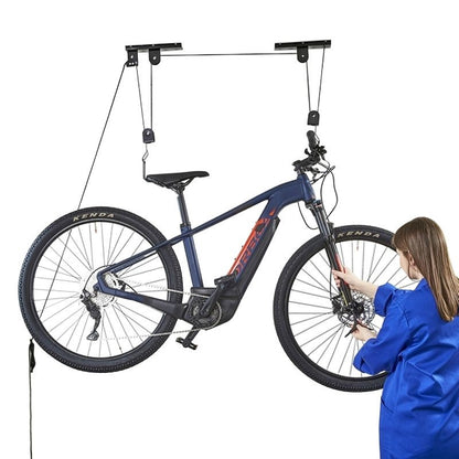 LEVE VELO D'ATELIER MANUEL POUR VELO MUSCULAIRE OU ELECTRIQUE (CHARGE MAX 30 kg)