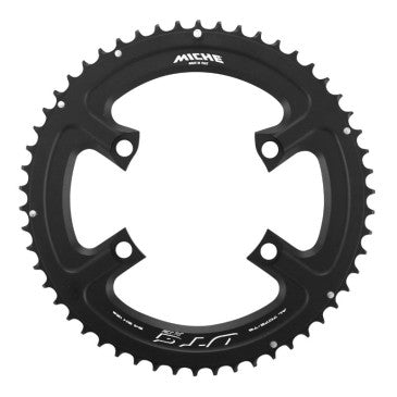 PLATEAU ROUTE 4BRA D.110 POUR SHIMANO 105 R7100 MICHE 52DTS EXTERIEUR NOIR 12V.