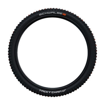 PNEU VTT GRAVITY / VAE 27.5 X 2.40 SCHWALBE TACKY CHAN ADDIX SUPER GRAVITY SOFT NOIR TLE TUBELESS/TUBETYPE TS (62-584) (650B) COMPATIBLE VAE