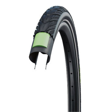 PNEU VTT URBAIN / VAE 26 x 1.75 SCHWALBE ENERGIZER PLUS NOIR TR (47-559) RENFORT 5mm FLANC REFLEX HOMOLOGUE VAE e50