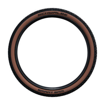 PNEU VTT 27.5 X 2.25 SCHWALBE SMART SAM ADDIX PERFORMANCE NOIR FLANC BRONZE TR (57-584) COMPATIBLE VAE
