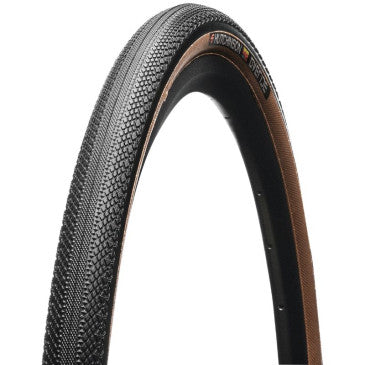 PNEU GRAVEL 700 X 40 HUTCHINSON OVERIDE RENFORCE NOIR/MARRON TUBELESS/TUBETYPE RENFORCE TS (40-622)