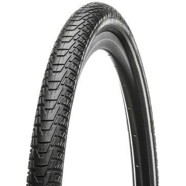 PNEU VTC URBAIN / VAE 700 x 37 HUTCHINSON HAUSSMANN INFINITY PROTECT NOIR TR RENFORCE 5mm FLANC REFLEX (50-622) HOMOLOGUE VAE e50