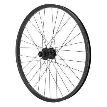 ROUE VTT 26" TRUCKY CARGO / VAE / E-BIKE / LONGTAIL ARRIERE NOIR DOUBLE PAROI DISQUE 6 TROUS CASSETTE 10/9/8V. (RENFORCE) JANTE 30C 32 RAYONS DIAMETRE 2.3mm