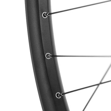 ROUE VTT 26" TRUCKY CARGO / VAE / E-BIKE / LONGTAIL AVANT NOIR DOUBLE PAROI DISQUE 6 TROUS BLOCAGE (RENFORCE) JANTE 30C 32 RAYONS DIAMETRE 2.3mm