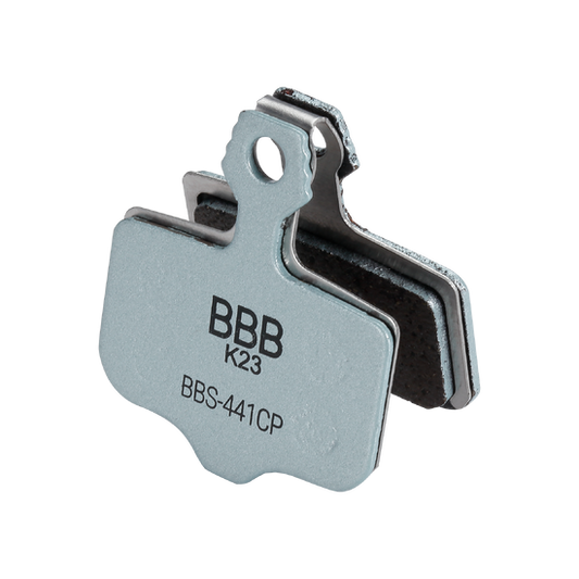 BBS-441CP remblokken DiscStop Coolfin, organic, pads only staalblauw
