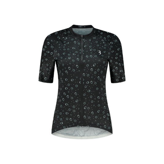 BBW-413 jersey DonnaFit R s.s. noir floral