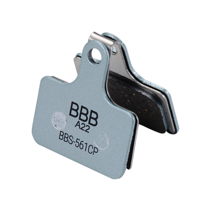 BBS-561CP plaquettes de frein DiscStop Coolfin, organic, pads only steelbleu