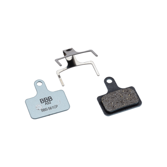 BBS-561CP plaquettes de frein DiscStop Coolfin, organic, pads only steelbleu