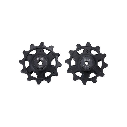 BDP-10 derailleur pulleys RollerBoys 12T-12T comp. SRAM Road noir 12T-12T